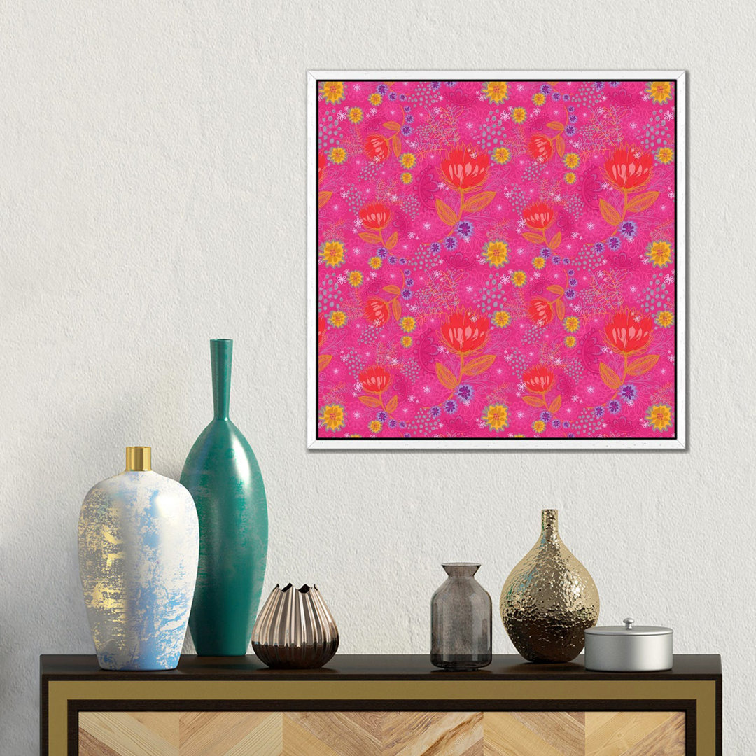 Bright Bouquet von Stephanie Corfee - Galerie-verpackte Leinwand Giclée