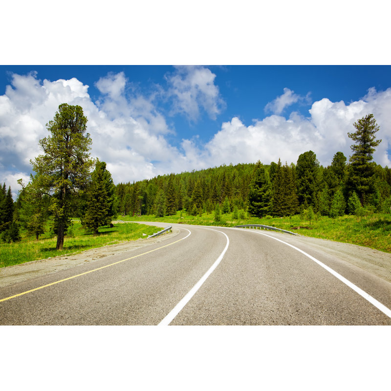 Country Road - Wrapped Canvas Print, 30cm H x 46cm W x 3.8cm D