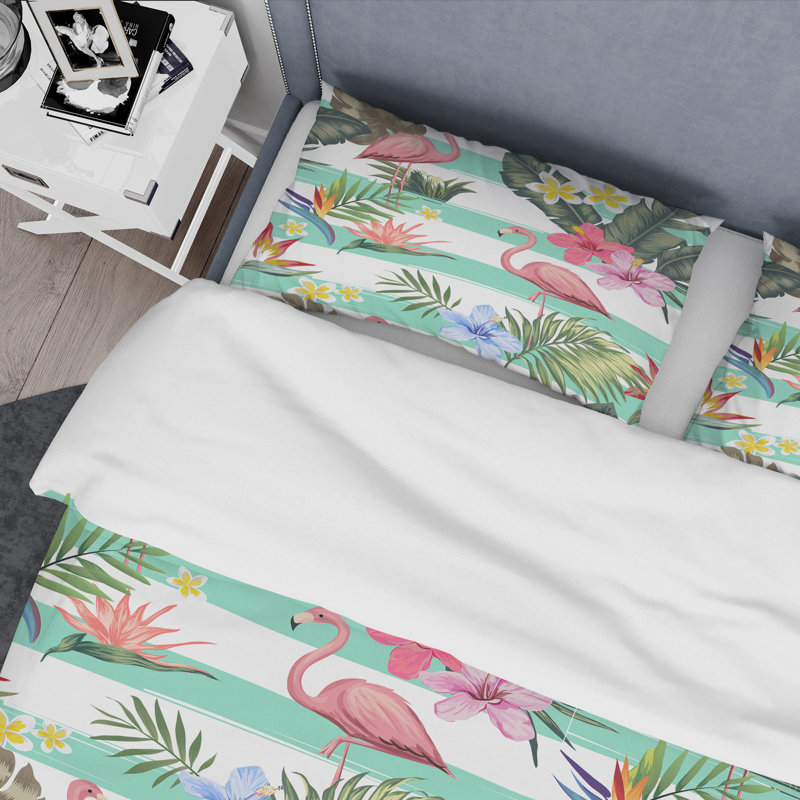 Retro Art Deco - Mid century bedding set - Modern Mid-century Bed cover set, Full/Queen Duvet Cover + 2 Shams