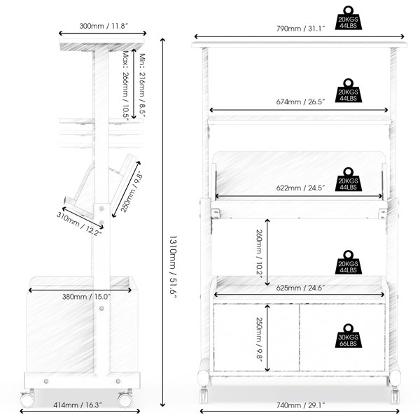Dimensions du produit