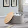 Amaresh Upholstered Ottoman