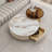 Light luxury round rock table combination