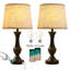 Ensemble de lampes de table traditionnelles Claresa-1298976230-1298976229