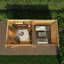 Mercia 20ft x 10ft Studio Pent Log Cabin With Slatted Area (44mm)