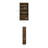 Eich Solid Wood And Glass Display Cabinet In Walnut-2022255832