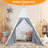 Wilwolfer 47'' W x 47'' D Indoor / Outdoor Polyester Triangular Play Tent