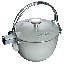 Staub Cast Iron 1.22-qt Round Tea Kettle-9762703