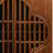 Antique Elm Wood Porch Cabinet
