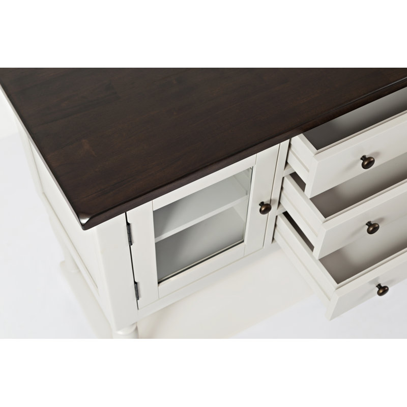 Imran Extendable Rubberwood Solid Wood Dining Set