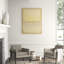 Golden View 1' Framed Print on Canvas