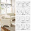 Ensemble de salon 3 pièces avec canapé, causeuse et fauteuil Werts-733779779