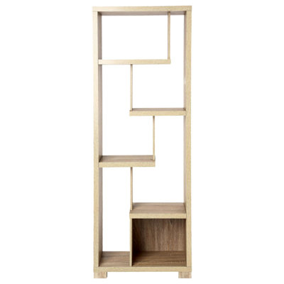 Jodi 170cm H x 60cm W Geometric Bookcase