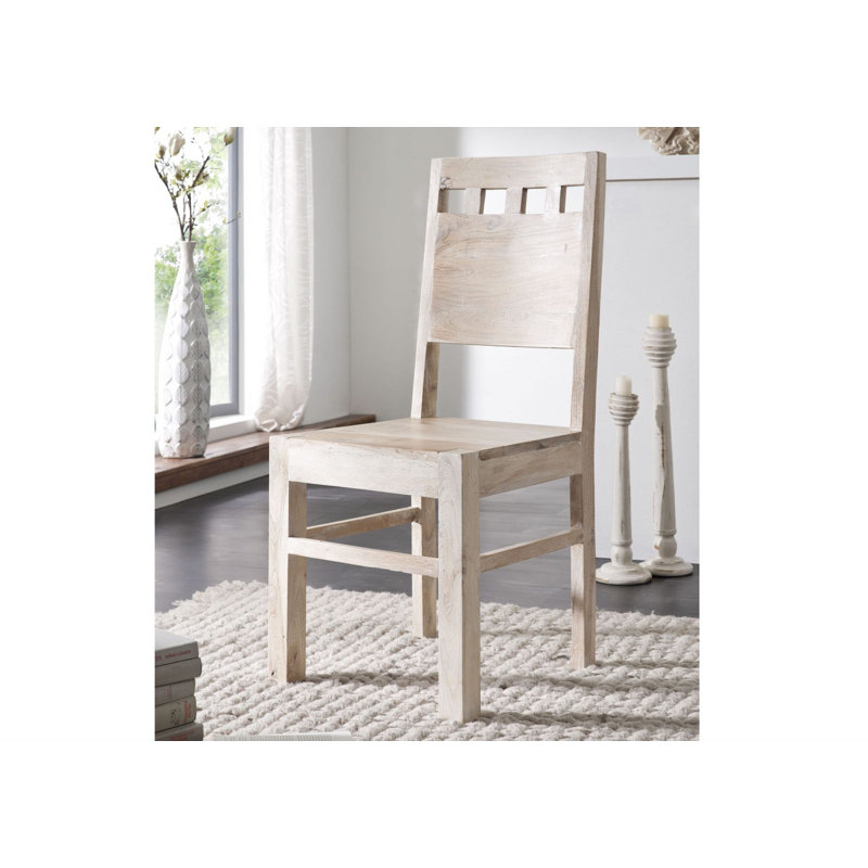 45cm H Solid Wood Side Chair