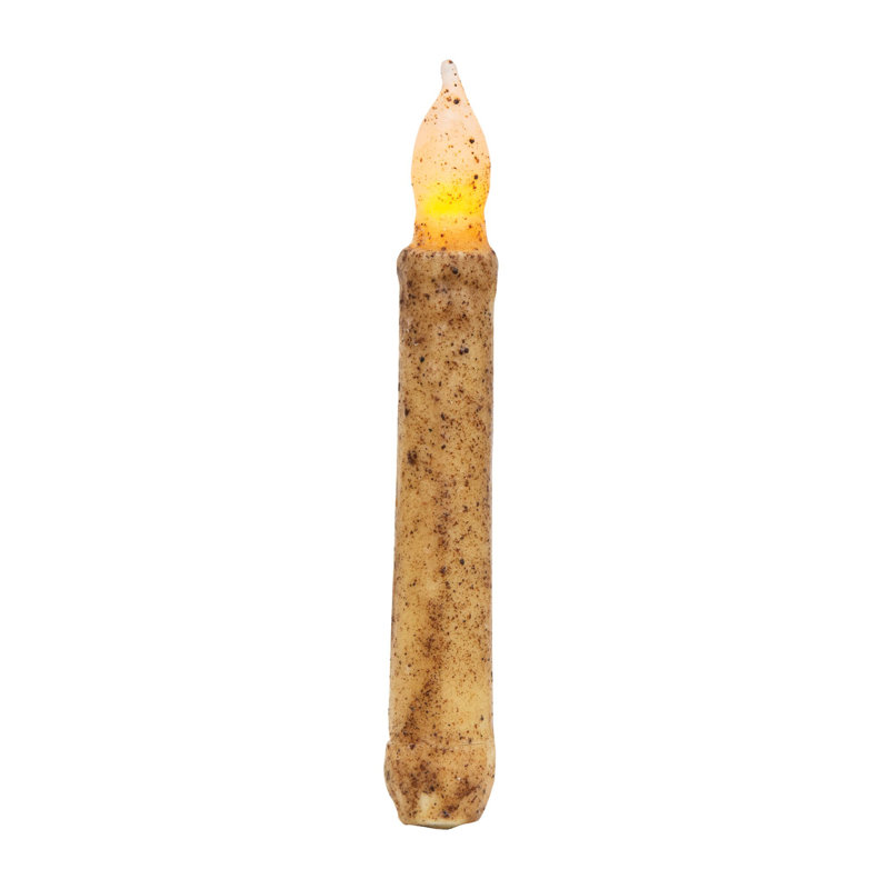 Unscented Flameless Candle, Burnt Ivory