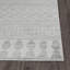 Grey Modern Rug, Geometric Stain Resistant Easy to Clean Rug For Living Room, Dining Room, Bedroom-129573638