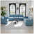 Chenille bleu antique sélectionné
