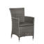 PARIS 4 Seater Round Carver Dining Set 110cm Round Table with 4 Carver Chairs including Cushions