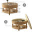 Table basse 31,5 "avec rangement rustique-1629024456
