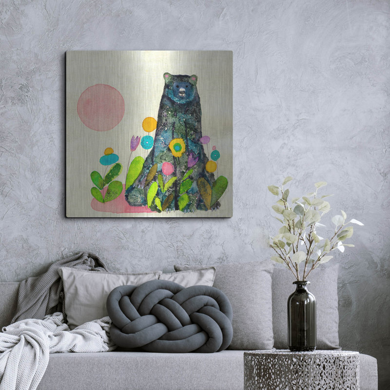 «Garden Bear» par Wyanne, H 36 po x l 36 po