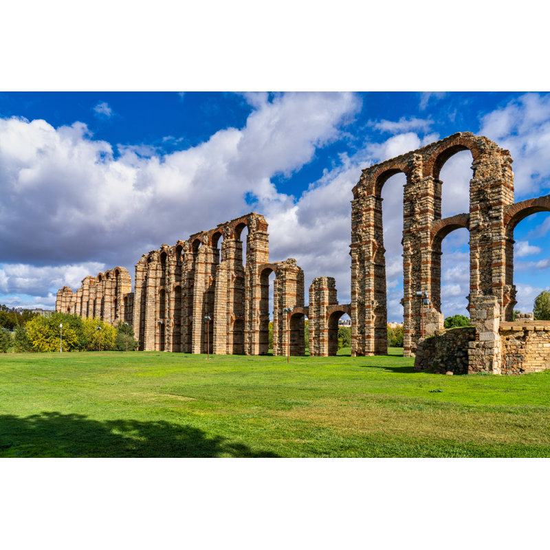 Courser Acueducto De Los Milagros - Wrapped Canvas Print, 30cm H x 46cm W x 3.8cm D