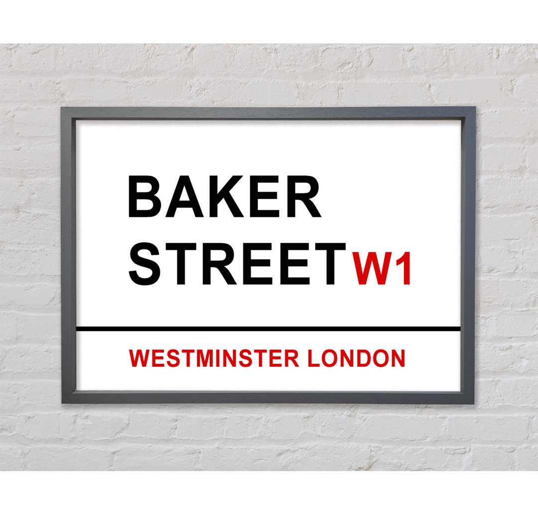 Baker Street Signs - Drucken