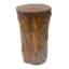 Portable Rustic End Tables, MGO Tree Stump Accent Table for Home