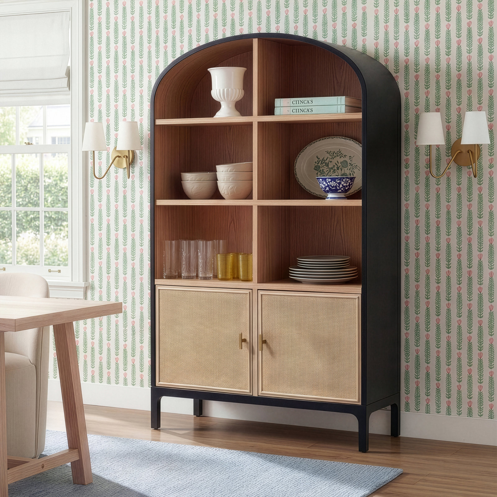 Oak Accent Cabinet