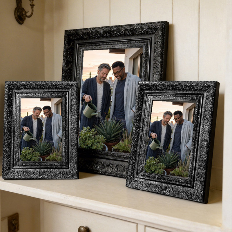 Cadre photo 11 "x 14" noir 1PC