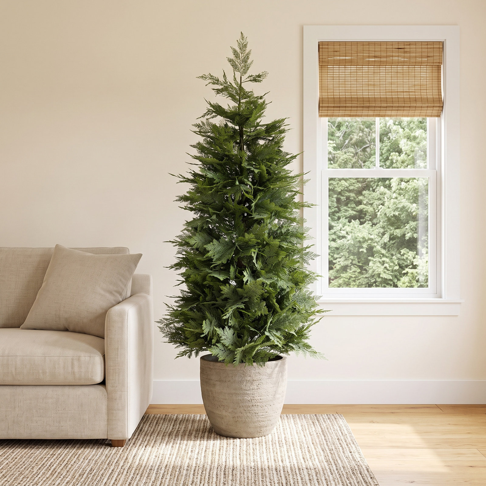 60" Cypress Tree in Pot