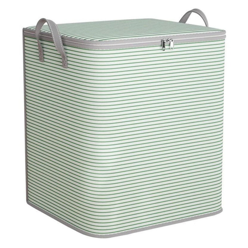 Sacs de rangement de grande capacité pour les vêtements et les couvertures, contenants de rangement en tissu robuste avec fermeture à glissière pour l'organisation de garde-robe et la protection contre la poussière