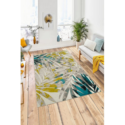 Eco-Friendly Area Rug (2 ft x 3.3 ft), 100% Polyester, 650 g/m² | Antibacterial & Non-Slip PVC Dot Underside, Pile Height: 0.2 inches | Machine Washable, Digital Print Design, Perfect for Living Room & Bedroom Decor