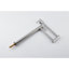Robinet d'extension de remplissage de pot - 360 rotatif et pliable, conception en nickel brossé, structure en laiton, poignées doubles pour une manipulation sans effort de l'eau avec fonction de pliage rotatif, charme, fabrication, facile-316456925
