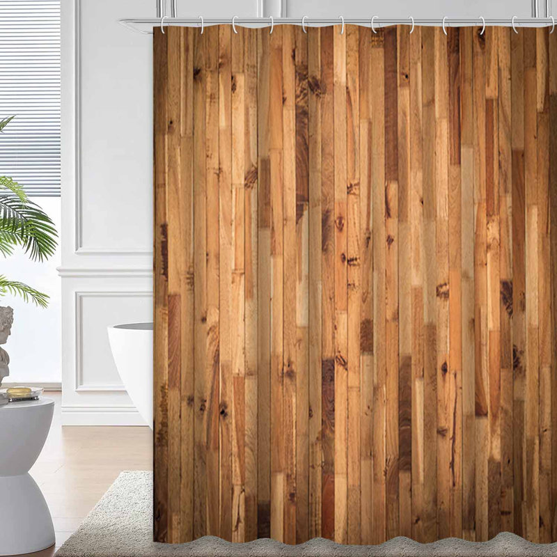 Rideau de douche Timber, L 72 po x l 84 po