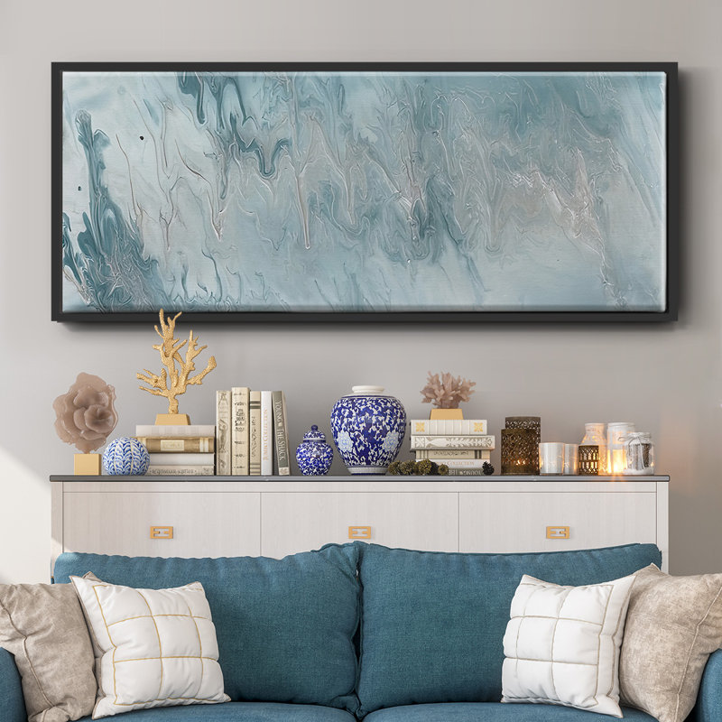 Cirrus II- Framed Canvas