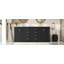 Ensemble de meuble-lavabo sur pied 72 po avec lavabo en céramique (séparé), armoire de rangement 72 po-207154158