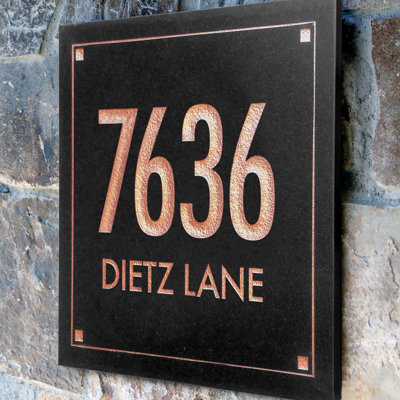 Square Wall Plaque