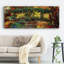 Le pont japonais, sur impression sur toile-652201323