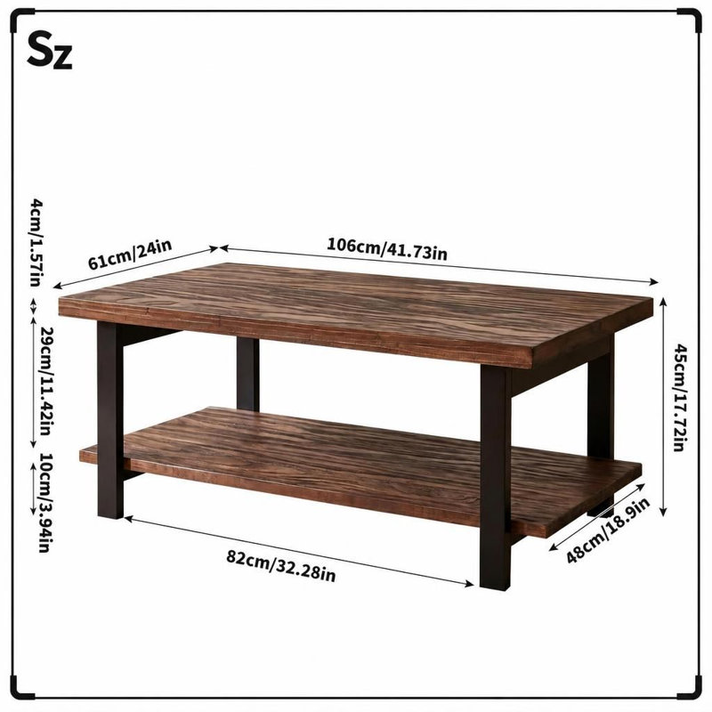 Table basse Rustic