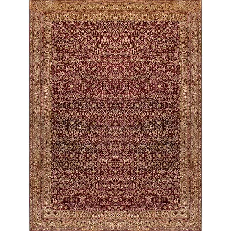 Agra Handmade Wool Oriental Area Rug