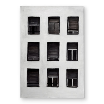 Windows Bedroom Gray Indoor Outdoor Door Mat | Home Decor