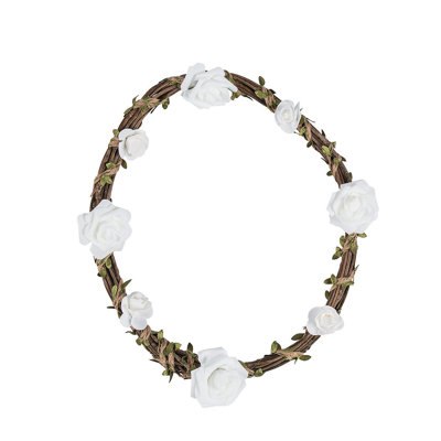 Faux Grapevine Polyester 14'' Wreath
