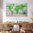 Senne Travel Quotes World Map Green-108138587