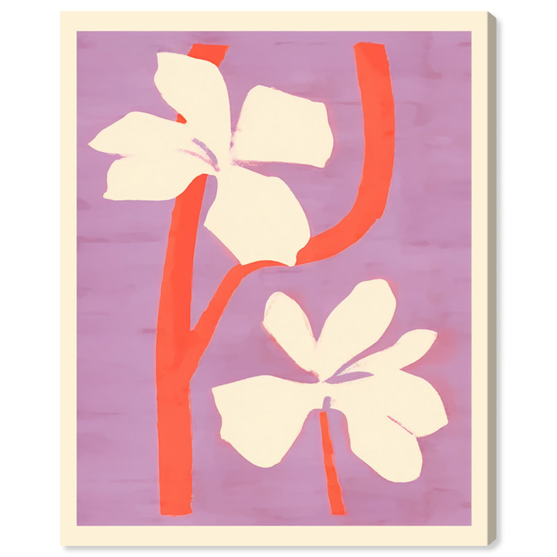 Art mural abstrait Hawaiana, H 45 po x l 36 po, Toile tendue