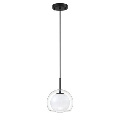 Luminaire suspendu en laiton 1 lumière Barlet