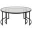 Corrine Glass Nesting Coffee Table