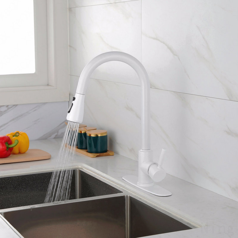 Robinet de cuisine avec douchette extractible