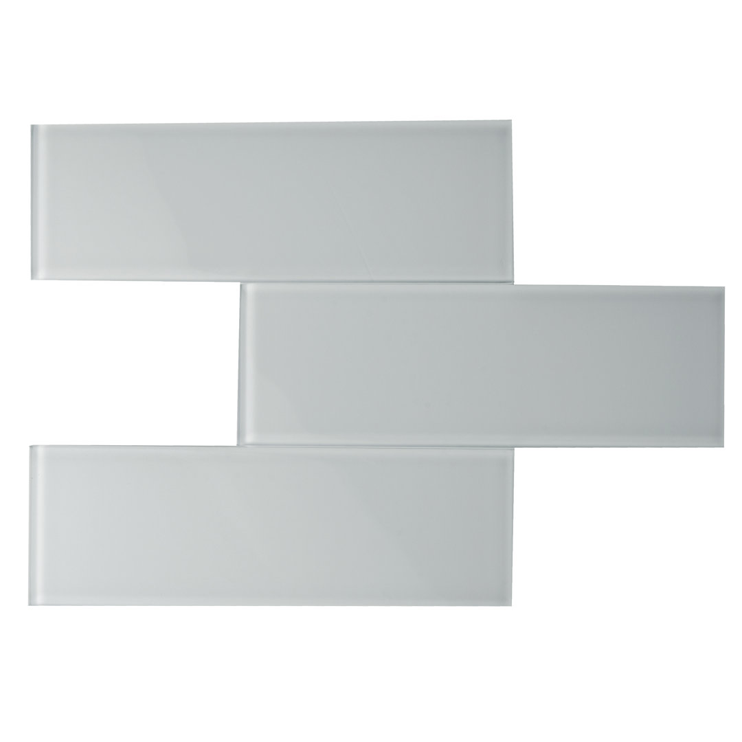 3" x 9" Glass Subway Tile Giorbello 