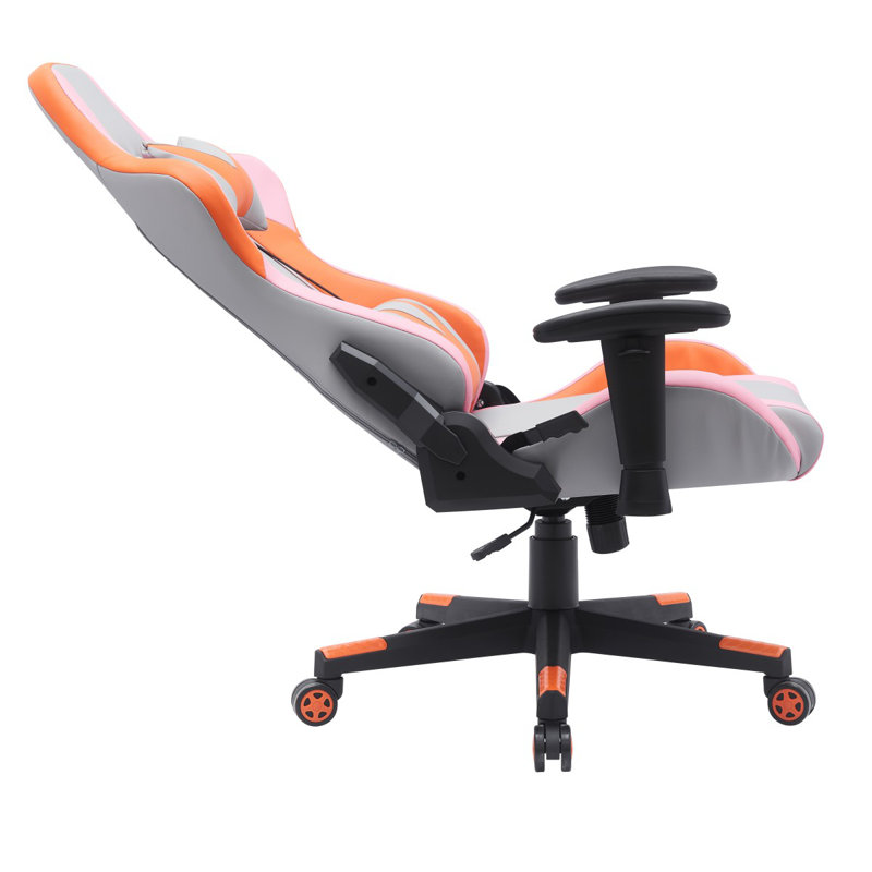 Fauteuil de jeu de course inclinable, réglable et pivotant