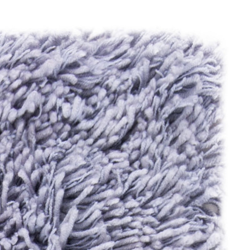 Tapis lilas touffeté à la main Assar, Rectangle 7 pi 6 po x 9 pi 6 po