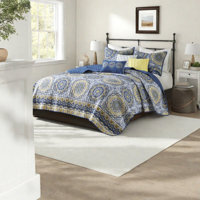 Reversible Cotton Bedding Sets, Floral Design, Bedroom Comfort